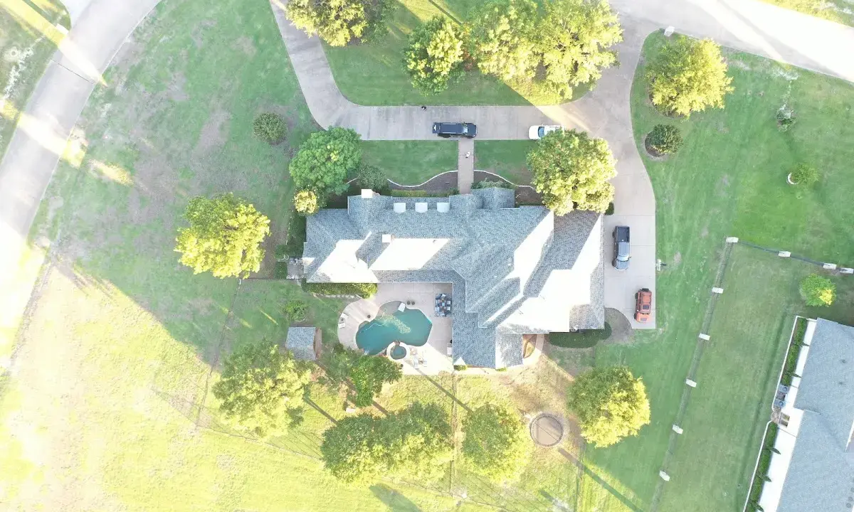 New shingle roof installation on a home in Grants